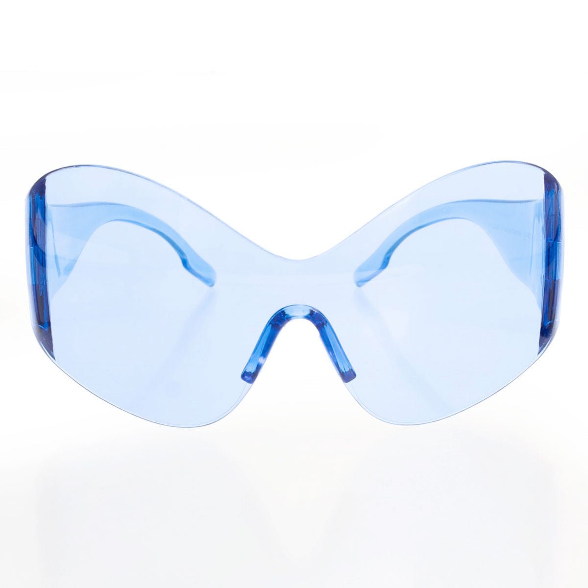 Sunglasses Butterfly Mask Blue Eyewear for Women - Bae Apparel