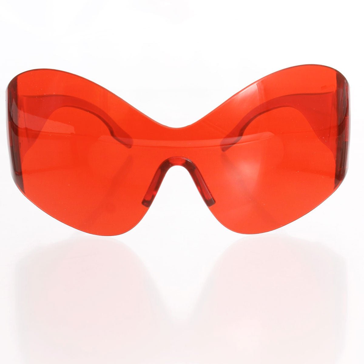 Sunglasses Butterfly Mask Red Eyewear for Women - Bae Apparel