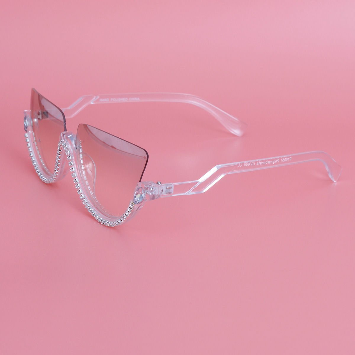 Sunglasses Half Frame Clear Eyewear for Women - Bae Apparel