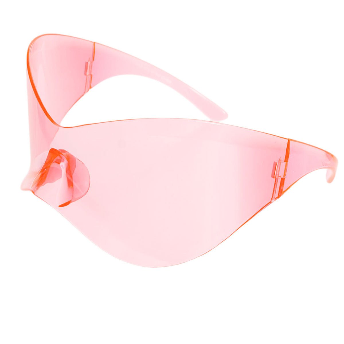 Sunglasses Mask Wrap Pink Eyewear for Women - Bae Apparel