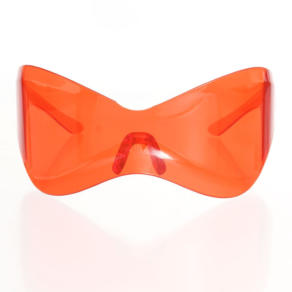 Sunglasses Mask Wrap Red Eyewear for Women - Bae Apparel