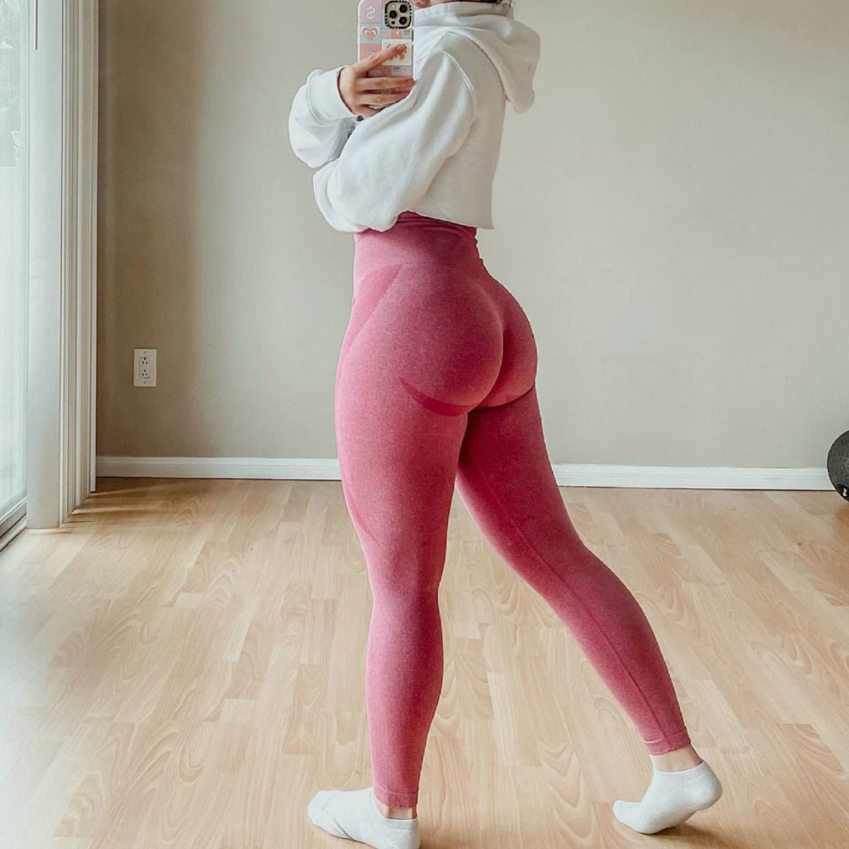 Curves Yoga Outfits Leggings - Fashion